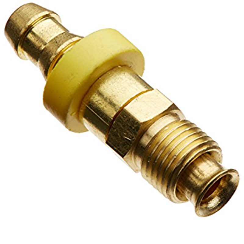 FITTING NIPPEL RETT  5/16'' IF SVIVEL TIL 5/16 SLANGE