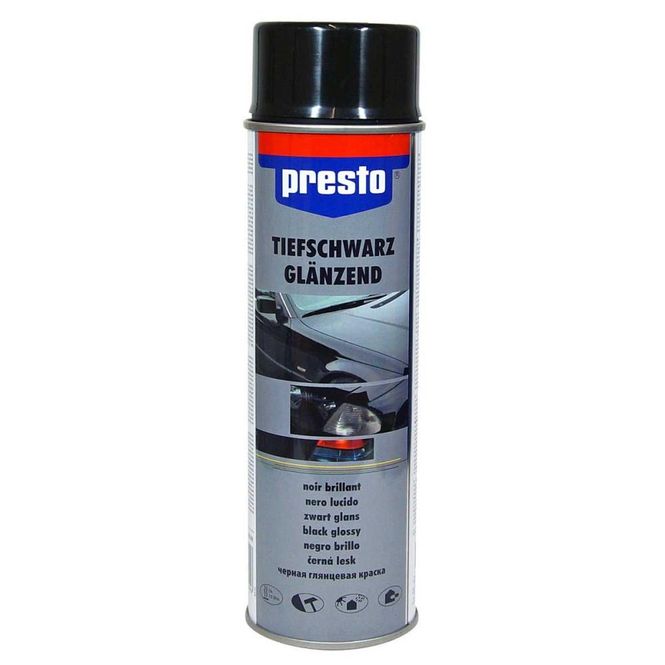 Hovedbilde SPRAYLAKK SORT BLANK 1K 500ml